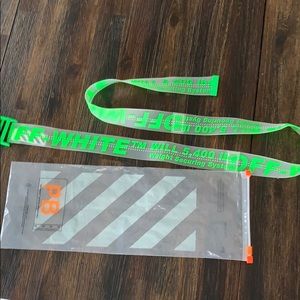 Off white belt